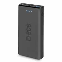 Sbs-mobile SBS Mobile Аккумулятор 10,000 мАч, 2 USB 2.1 A, черный