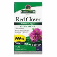 Nature's Answer Red Clover (Красный клевер )900 мг 90 капсул