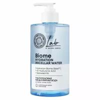 Гиалуроновая мицеллярная вода для всех типов кожи Natura Siberica LAB Biome Hydration, 450 мл