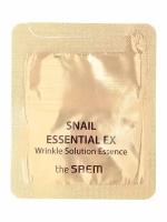 Пробник эссенции Snail Essential EX Wrinkle Solution Essence, The Saem, 8806164173800