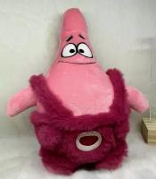 Мягкая игрушка герой мультфильма "Спанч Боб" Патрик в розовом костюме/28 см