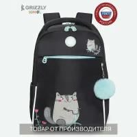 Школьный рюкзак GRIZZLY для девочек: модный и практичный RG-367-3/3