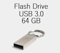 Высокоскоростной USB флеш-накопитель 64 ГБ/ USB 3.0 flash drive/ Водонепроницаемый/ Металлический