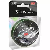 Плетеный шнур Mikado NIHONTO FINE BRAID 0,16 green (15 м) - 12.50 кг