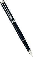 Waterman S0050760 Перьевая ручка waterman harmonie, black ct (перо f)