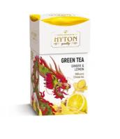Чай зеленый Hyton Китайский, Имбирь и Лимон, 90г
