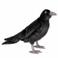 Мягкая игрушка Hansa Чёрный ворон, 31 см, черный