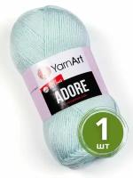 Пряжа YarnArt Adore (Адоре) - 1 моток 358 мята, 100% акрил антипиллинг, 100 г 280 м