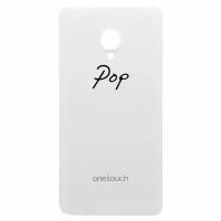 Задняя крышка для Alcatel One Touch 6044D POP UP (белая) OEM