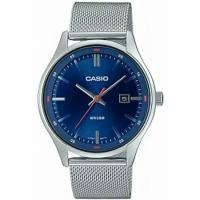 Наручные часы CASIO Collection MTP-E710M-2A, серебряный, синий