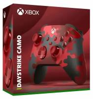 Геймпад беспроводной Series S / X / Xbox One S / X Wireless Controller Daystrike Camo Красный камуфляж с bluetooth model 1914 джойстик REF 4 ревизия