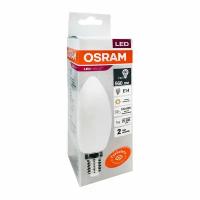 Лампа светодиодная OSRAM LED VALUE 7W/830 230V E14 матовая свеча