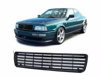 Audi 80 B4 1992-1995 решетка радиатора тюнинг без значка черная полосы