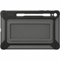 Чехол Samsung для Galaxy Tab S9 Outdoor Cover, поликарбонат, титан (EF-RX710CBEGRU)