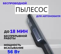 Беспроводной пылесос HUD черный/ Автомобильный пылесос/ Мощный универсальный Vacuum cleaner/ Автопылесос портативный