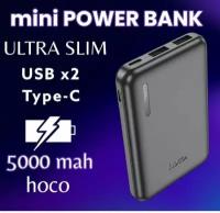 Внешний аккумулятор Hoco J115, Power Bank 5000mAh, Black