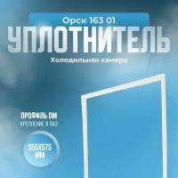 Уплотнитель для холодильника Орск 163 01. (Холодильная камера), Размер - 955х575 мм. ОМ