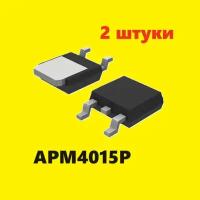 APM4015P транзистор (2 шт.) ЧИП TO-252 D-PAK, схема APM4015PUC-TRL-VB характеристики цоколевка FDD8447L datasheet FDD6637 микросхема DPAK TO252