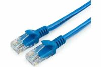 Gembird Комм шнур, UTP, кат 5e, 2м с RJ45 (синий) Патч-корд PP12-2M/B