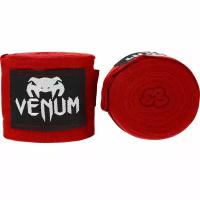Боксерские бинты Venum Kontact Original 4м, красные