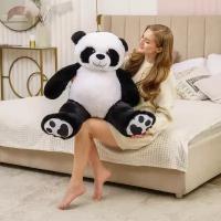 Плюшевая панда Maxi-Mishki — Тимми (110 см, чёрно-белый)