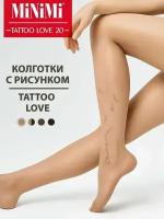 Колготки женские Minimi Mini TATTOO LOVE 20 Daino 2