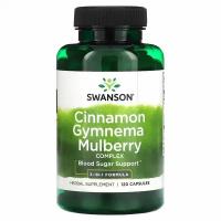 Swanson, Cinnamon Gymnema Mulberry Complex, 120 Capsules