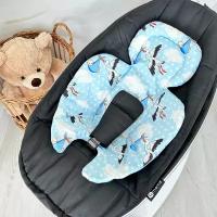 Вкладыш для Мамару 4moms mamaRoo new аисты на голубом