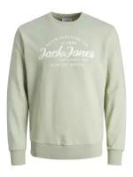 Свитшот Jack & Jones, размер M, зеленый