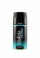 Malizia Дезодорант спрей Uomo Aqua, 150 мл, 166 г