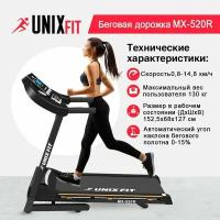 Беговая дорожка UNIX Fit MX-520R