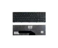 Keyboard / Клавиатура для ноутбука Asus F52, F90, K50, K51, K60I, K60IJ, K61, K62, K70, K71, K72, P50, X5DIJ, черная, горизонтальный Enter ZeepDeep