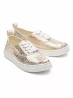 Детские кеды TOMS Cordones Cupsole 10017786 золотой 33 EU