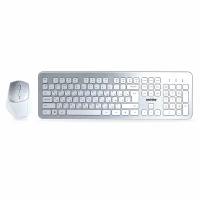 Комплект клавиатура+мышь Smartbuy 233616AG (SBC-233616AG-SW), серебристо-белый