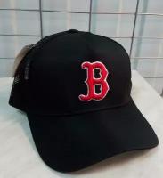 Для бейсбола Бостон кепка бейсбольного клуба BOSTON RED SOX (США ) бейсболка летняя в сеточку черная
