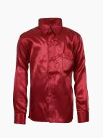 Школьная рубашка Imperator, размер 92-98, красный