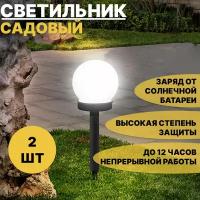 Уличный светильник для установки в грунт, в комплекте 2 шт / KRImarket