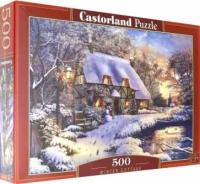 Пазл Castorland Winter Cottage (B-53278), 500 дет, разноцветный