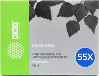 Картридж Cactus CS-CE255XS, черный, 12500 страниц, совместимый для LaserJet Enterprise 500 M525dn / 500 M525f / M525c / P3015 / P3015d / P3015dn / P3015x, LJ Pro M521dn / M521dw