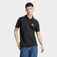 Поло adidas 3-Stripes Polo Shirt, размер L, черный