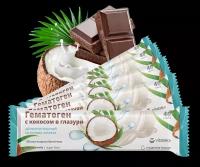 Гематоген Vitateka с кокосом в шоколадной глазури 40 гр. х 5 шт