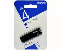 USB Flash накопитель SmartBuy 4Gb SmartBuy V-Cut Black (SB4GBVC-K)