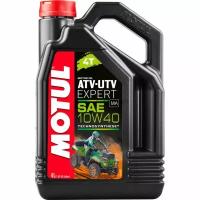 Масло motul 4-х тактное 10w40 atv-utv expert quad api sm/sl/sj 4л п/с