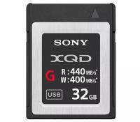 Карта памяти Sony XQD 32Gb QDG32E, чтение 440, запись 400 Мб/c