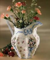 Vintage Floral #06101 Bucilla Набор для вышивания 25 см Гобелен