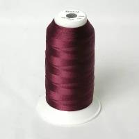 Нитки 60 капрон для швейной машинки (50к-1000м)(арт.138) цв.бордовый