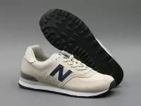 Кроссовки New Balance 574, полнота D, размер 8,5 US, бежевый