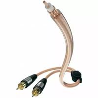 Кабель сабвуферный Inakustik Star Audio Cable, Y-Sub, 2 м