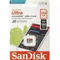 Карта памяти SANDISK MICRO SDHC 128GB SDSQUAB-128G-GN6MN