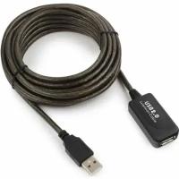 Кабель удлинительный Cablexpert USB 2.0 активный, AM/AF, 5м